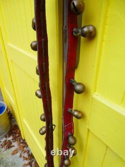 Old Horse Collar with 24 Harness Bells Origin Eastern Tibet