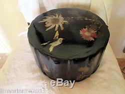 Old Jewel Box Couture Japan Wood Lacquer Antique Lacquer Japanese Box