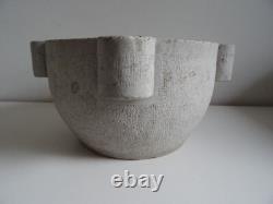 Old Large Stone Mortar from Provence, Southern France