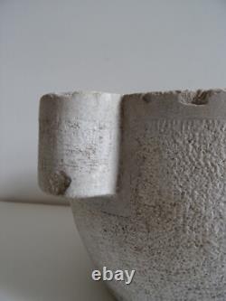 Old Large Stone Mortar from Provence, Southern France