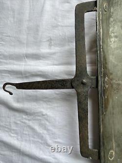 Old Lèchefrite, Copper And Wrought Iron, Etame, Medium Size