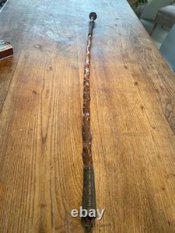 Old Makila Cane 89 CM Shepherd's Walking Stick Basque Country