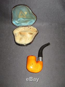 Old Meerschaum Pipe Removable In A Case Paris France XIX