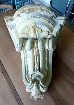 Old Plaster Wall Console in Church