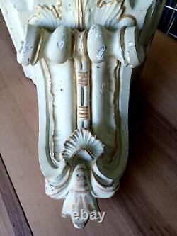 Old Plaster Wall Console in Church