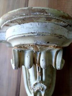 Old Plaster Wall Console in Church