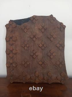 Old Printing Plate for Fabrics