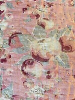 Old Quilt Cover Fabric Stung Lin Antique Victorian Linen Fabric Quilt