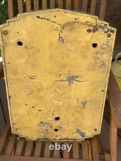 Old Reformed Yellow Letter Box Ptt La Poste 1972 / Weight 11 Kgs