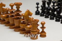 Old Regency chess pieces. 19th-20th century.