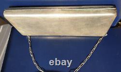 Old Russian Silver Evening Clutch Bag for Women (0.875) 557g