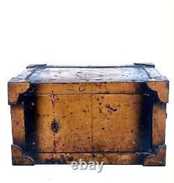 Old Small Safe Box Dlg Fichet Bauche