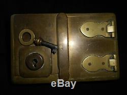 Old Small Safe Key Lock Key Folk Art 19th XIX Key Tool
