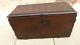 Old Small Wooden Chest 17th. 25 X 56 X 29. Ancient Small Wooden Chest