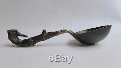 Old Spoon Tea Bamboo Palace Coconut And Brass Indochine 19th