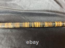 Old TRADE CANE WITH DEFENSE SYSTEM MAQUIGNON LEATHER WASHERS