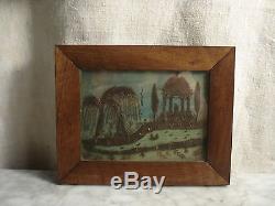 Old Table Reliquary Souvenir In Hair Antic Reliquary Memory 19 Th