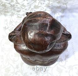 Old Tobacco Pot in Normandy Sandstone Normandy Manche Beauvais Oise Picardy 19th century