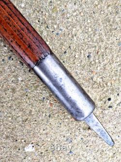 Old Wooden-Handled Ice Axe François Simond No. 4 - Climbing Mountaineering Mountain Tool
