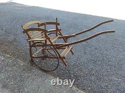 Old Wooden Stroller 125cm Long