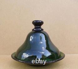 Old blown glass bell for ripening melons Folk art