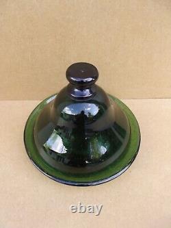 Old blown glass bell for ripening melons Folk art