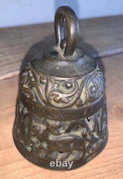 Old bronze altar bell, Evangelical church, 19th century, Neo-Renaissance