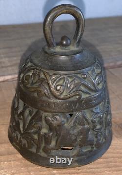 Old bronze altar bell, Evangelical church, 19th century, Neo-Renaissance