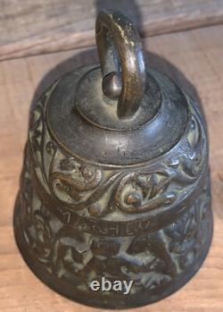 Old bronze altar bell, Evangelical church, 19th century, Neo-Renaissance