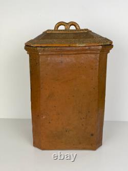 Old ceramic water fountain, terracotta, crafted in the 19th century, popular art