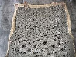 Old chainmail chest plate + damaged leather back straps