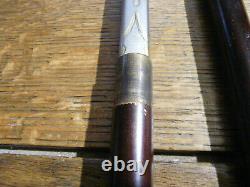 Old collection magician prestidigitator retractable blade cane