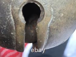 Old harness bell Stagecoach No. 9 bronze bell Pegasus horse 11cm