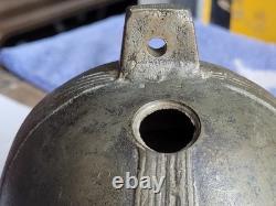 Old harness bell Stagecoach No. 9 bronze bell Pegasus horse 11cm