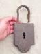 Old Large Wrought Iron Padlock, 18th/19th Century, 1.190 Kg
