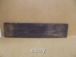 Old pyrography panel with Basque scene decoration, signed Chym, Ciboure folk art