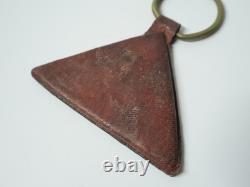 Old set of 2 Tuareg objects: amulet and flint pouch, Sahel, Quran, 19th–20th century