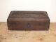 Old Wooden Box From The 18th Century Or Earlier (salt Box)