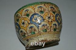 Oriental Ceramic Bol Origin Kabile Berbere Africa Of North Xvii/xviii