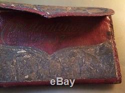 Ottoman Wallet Inscribed Constantinople 1767. Ottoman Trimmings
