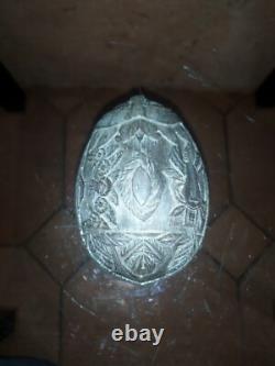 PRISONER'S WORK Coconut carved by a convict from Toulon April 1915 WWI