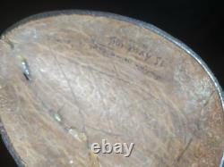 PRISONER'S WORK Coconut carved by a convict from Toulon April 1915 WWI