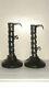 Pair Of Candlesticks Normand Xix Same Winery Rats Pigtail Lm-ln
