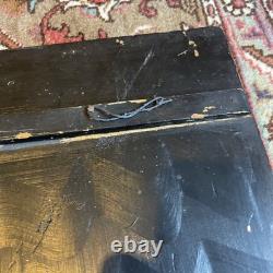 Pair of Lacquered and Decorated Panels Japan Mount FUJI Meiji Period Very Rare