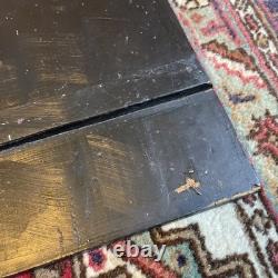 Pair of Lacquered and Decorated Panels Japan Mount FUJI Meiji Period Very Rare