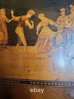 Pair of Marquetry Panels
