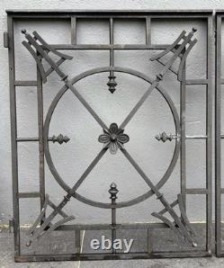 Pair of Wrought Iron Gates from the Altar of a Brewer’s Chapel