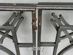 Pair of Wrought Iron Gates from the Altar of a Brewer’s Chapel