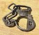 Pair Of Forged Iron Shackles From The 18th Century