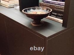 Paul Fouillen 1920 Very Beautiful Pyrographed Wooden Bowl. Perfect condition